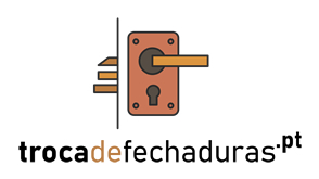Troca de Fechaduras Algarve — logótipo com fundo branco